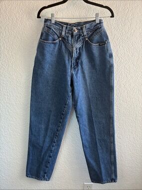 Rocky Mountain Bareback Jeans High Rise Tapered V-Pleats VINTAGE 25